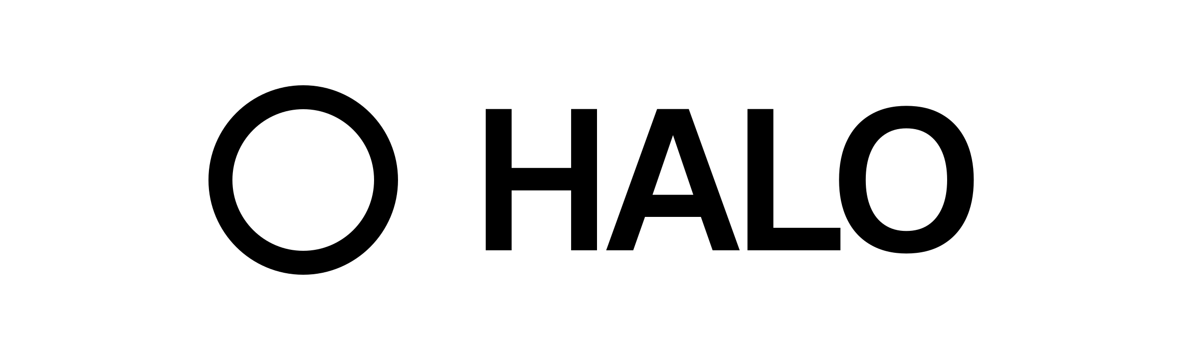 HALO Wordmark · black