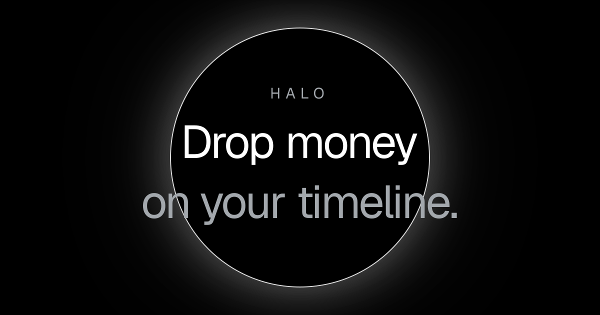 HALO Homepage preview